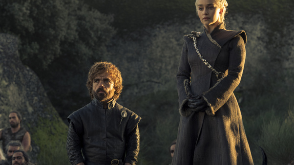 Tyrion Lannister And Daenerys Targaryen Game Of Thrones 4k Wallpaper