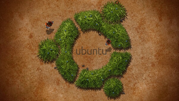 Ubuntu Logo 1 Wallpaper