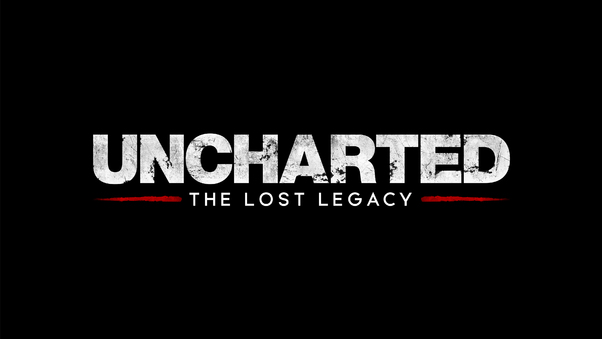 Uncharted The Lost Legacy Logo 4k Wallpaper