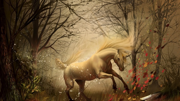 Unicorn In Dreams Wallpaper