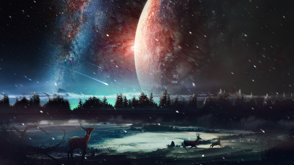 Universe Scenery Wallpaper