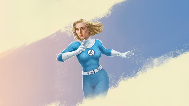 Vanessa Kirby As Invisible Woman In The Fantastic Four First Steps Wallpaper