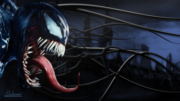Venom 5k Artworks Wallpaper