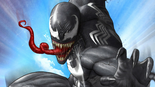 Venom And Spider Wallpaper