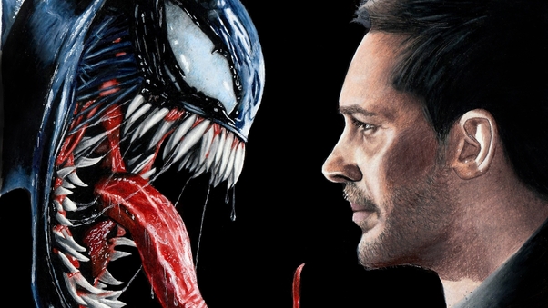 Venom And Tom Hardy Wallpaper
