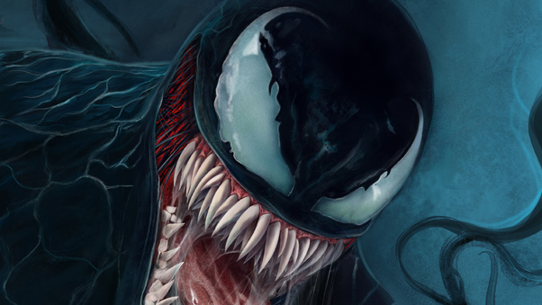 Venom Art 4k Wallpaper