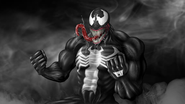 Venom Art Digital Wallpaper