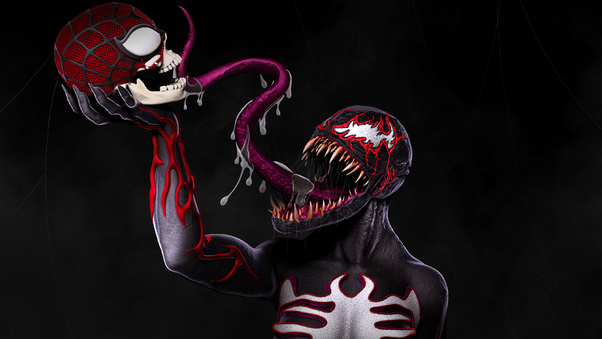 Venom Cgi Artwork Wallpaper