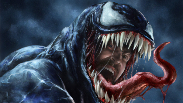 Venom Danger Artwork Wallpaper