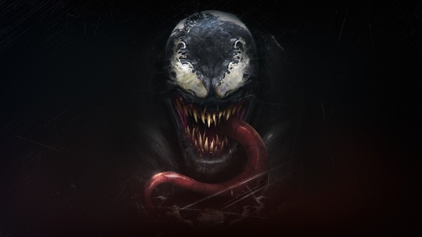 Venom Dark Artwork Wallpaper