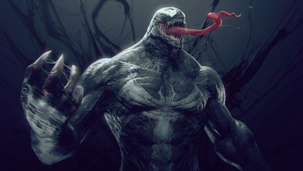 Venom Digital Art Wallpaper