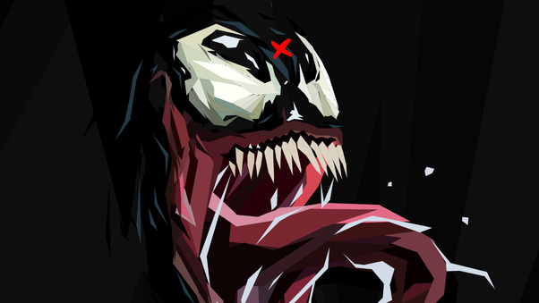 Venom Digital Artwork Wallpaper