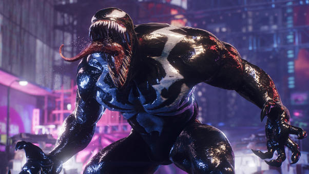 Venom In Marvels Spider Man 2 Game 2024 Wallpaper
