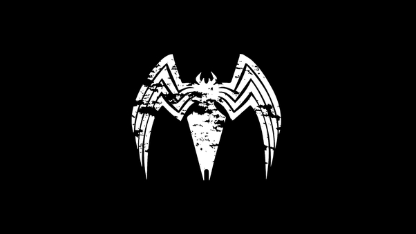 Venom Logo 4k Wallpaper