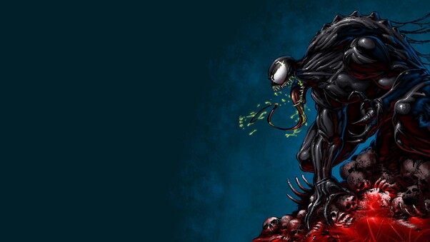 Venom Marvel Comics 8k Wallpaper