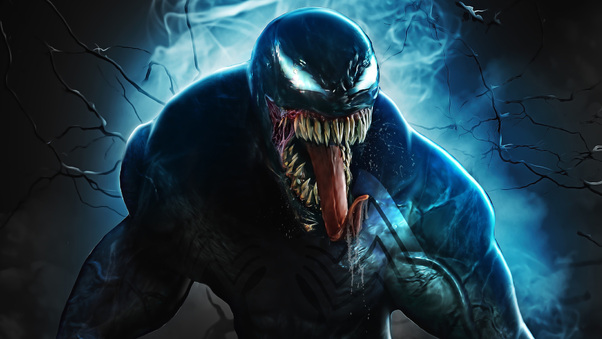 Venom Movie Fan Art Wallpaper