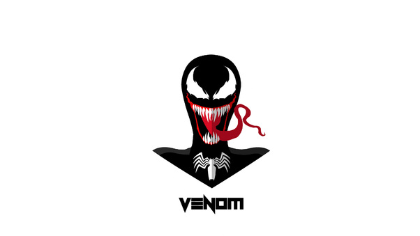Venom Movie Minimalism Wallpaper