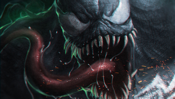 Venom New Digital Art Wallpaper