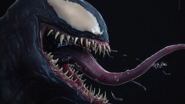 Venom Supervillain Art Wallpaper
