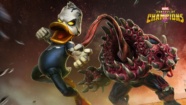 Venom The Duck Contest Of Champions Wallpaper