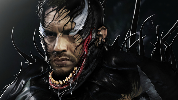 Venom Tom Hardy 4k Villian Wallpaper