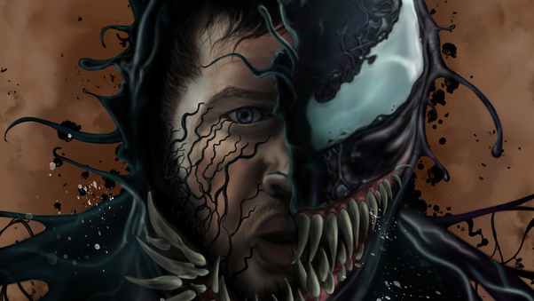 Venom Tom Hardy Art 4k Wallpaper
