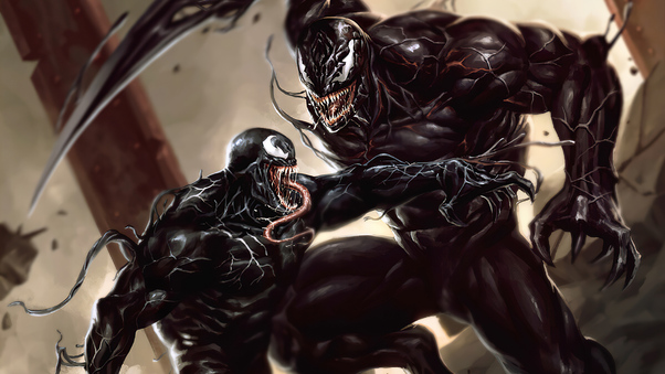 Venom V Riot Wallpaper