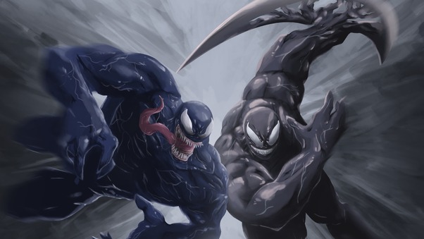 Venom Vs Riot 4k Wallpaper