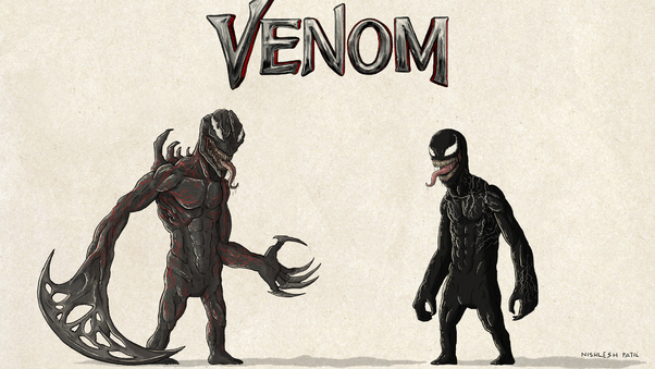 Venom Vs Riot Digital Art 4k Wallpaper