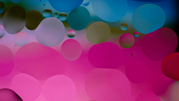 Vibrant Bubble Dream Abstract (1280x720) Resolution Wallpaper