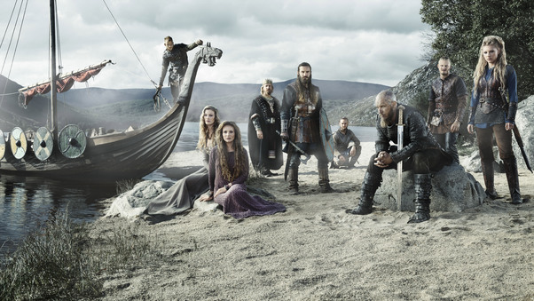 Vikings Cast 5k Wallpaper
