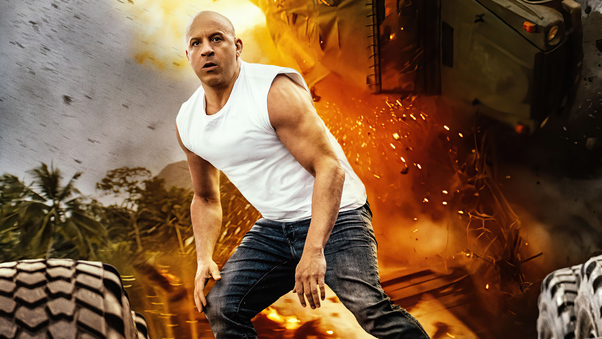 Vin Diesel As Dominic Toretto In Fast 9 5k Wallpaper