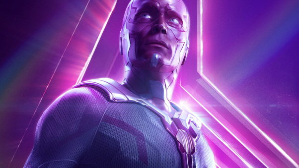 Vision In Avengers Infinity War New Poster Wallpaper