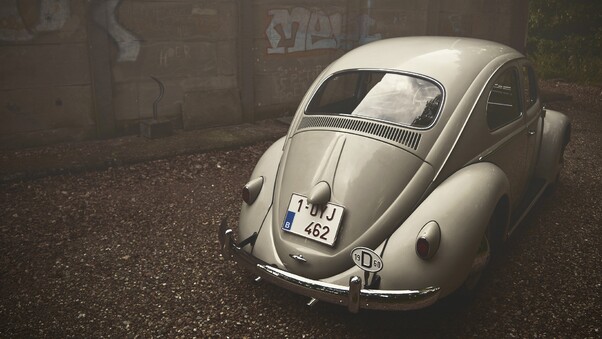 Volkswagen Beetle Vintage Wallpaper
