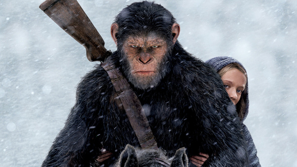 War For The Planet Of The Apes 2017 Wallpaper