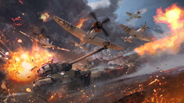 War Thunder Video Game 4k Wallpaper