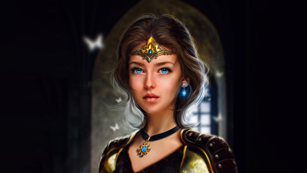 Warrior Beautiful Princess 5k Wallpaper