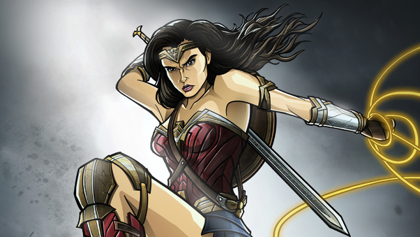 Warrior Wonder Woman Wallpaper
