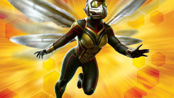 Wasp In Ant Man And The Wasp Movie 2018 Wallpaper