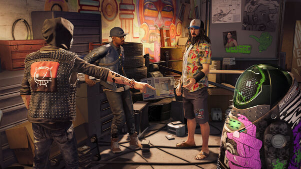Watch Dogs 2 PS Game Wallpaper