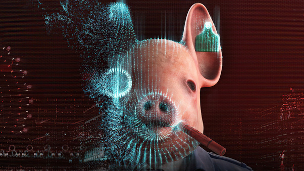 Watchdogs Crypto Pig 4k Wallpaper