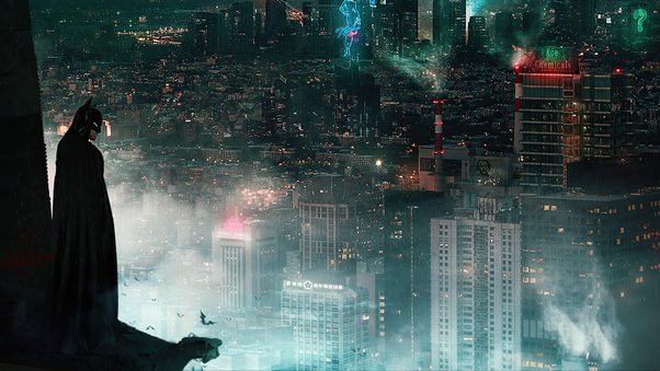 Watcher Of Gotham City Wallpaper