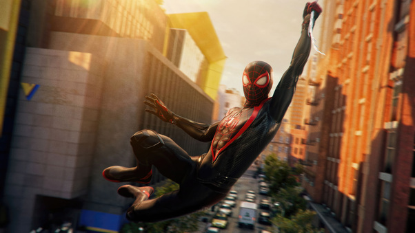 Web Slinging Adventures Await Marvels Spider Man 2 Wallpaper