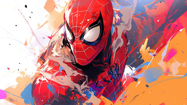 Webbed Masterpiece Spider Man Wallpaper
