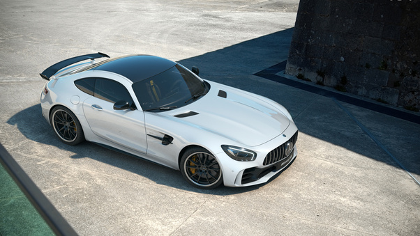 White Mercedes Benz Amg Gt Wallpaper