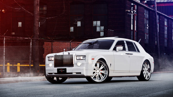 White Rolls Royce Wallpaper