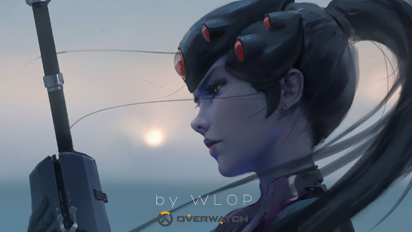 Widowmaker Overwatch By Wlop Wallpaper