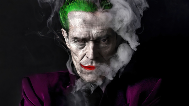 Willem Dafoe As The Joker Wallpaper