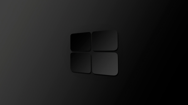 Windows 10 Darkness Logo 4k Wallpaper