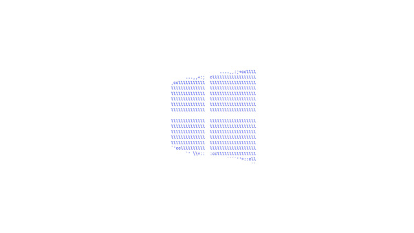 Windows 10 Logo Ascii Art Light Wallpaper